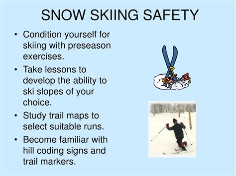 PPT - SNOW SKIING SAFETY PowerPoint Presentation, free download - ID:24521