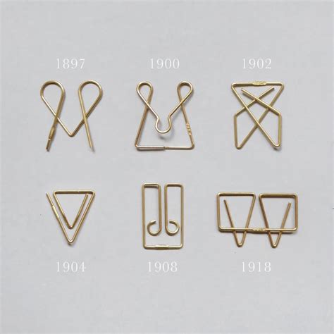 Paperclip history. | Paper clip, Stationery lover, Vintage stationery