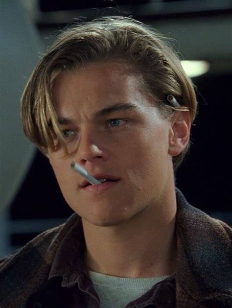 Leonardo Dicaprio Titanic Smoking