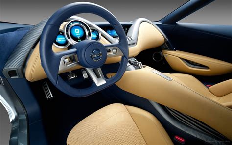 2011 Nissan Electric Sports Concept Car Interior Wallpaper | HD Car Wallpapers | ID #1962