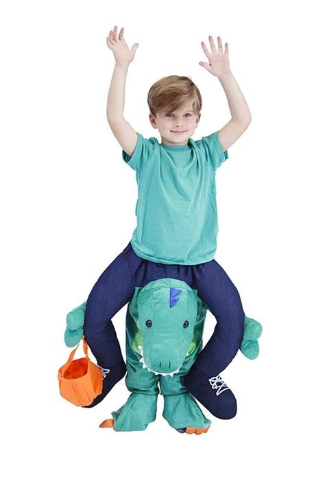 Ride On Dinosaur Youth Costume | Free Shipping