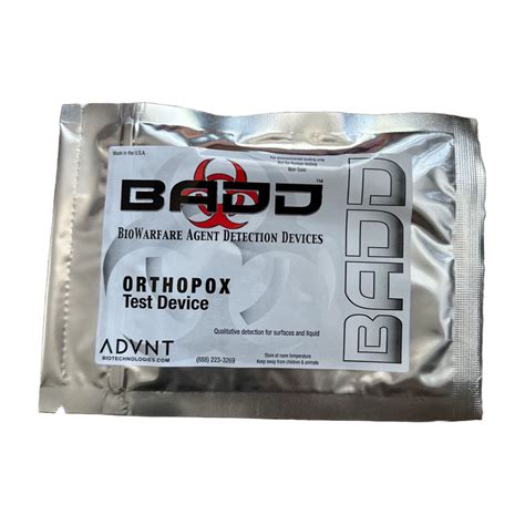 OrthoPox Threat Detection Kit 10/BX - AdVnt Biotechnologies