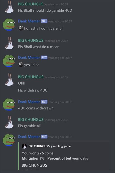 20+ Dank Memes Discord Bot Commands - Factory Memes