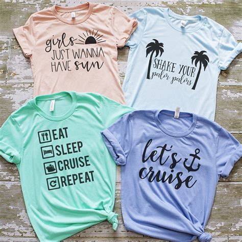 Cruise Tees | Cruise shirts funny, Girls trip shirts, Family cruise shirts