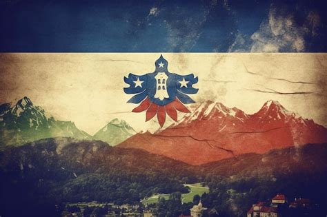 Premium AI Image | Flag wallpaper of Slovenia