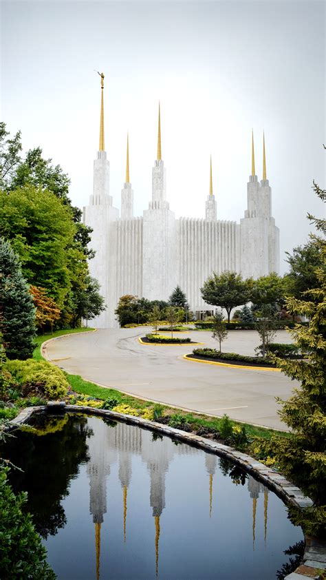 Washington, DC Temple | Lds temple pictures, Temple pictures, Temple ...