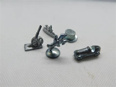 Vintage Monopoly Game Pieces - Etsy