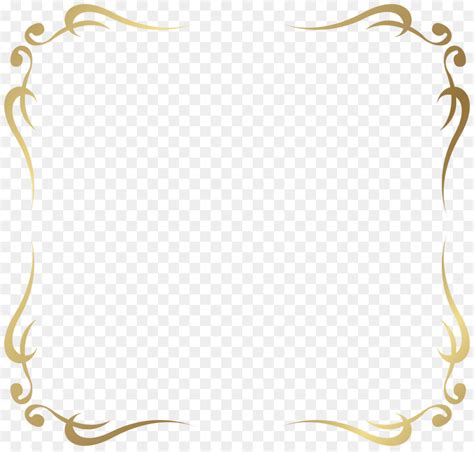 Picture frame Clip art - Transparent Decorative Frame Border PNG Image ...