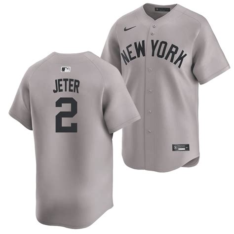 Derek Jeter Jersey - NY Yankees Road Adult