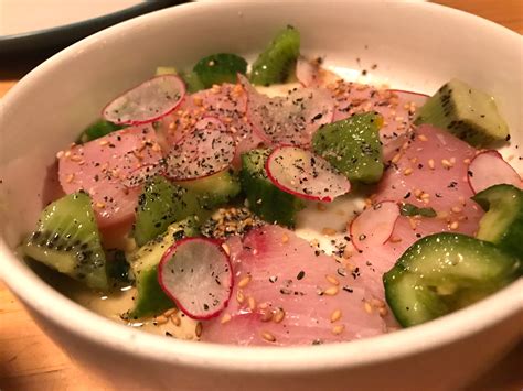 Yellowtail Sashimi recipe Liholiho restaurant – johnrieber