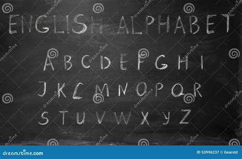 Twenty Six Letters Of English Alphabet Stock Image - Image: 53996237