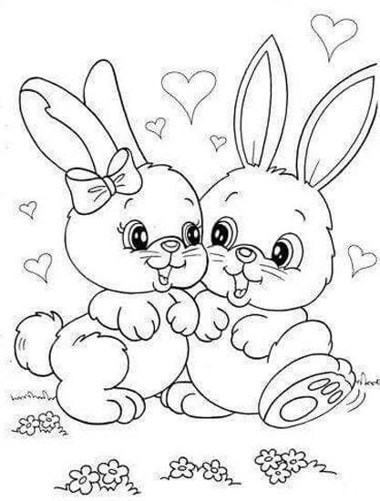 15 Adorable Bunny Rabbit Coloring Pages for Kids