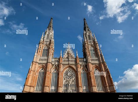 La Plata Cathedral - La Plata, Buenos Aires Province, Argentina Stock ...