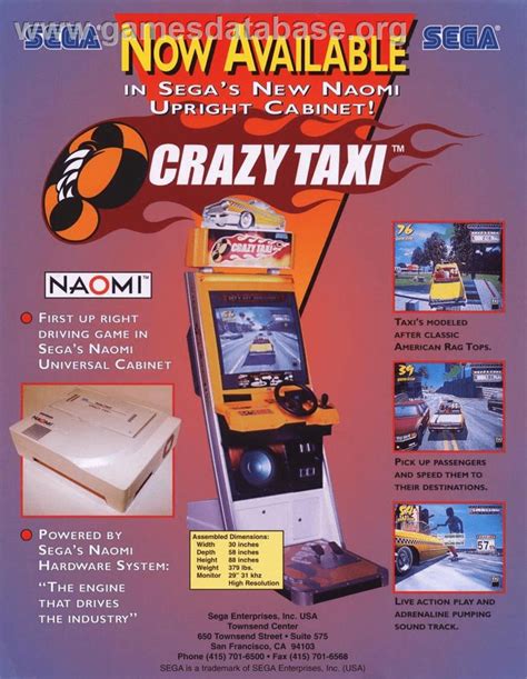 Crazy Taxi - Arcade - Games Database