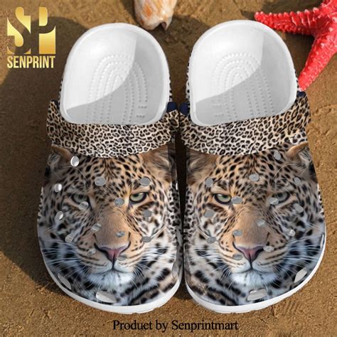 African Leopard New Outfit Crocs Crocband - Senprintmart Store