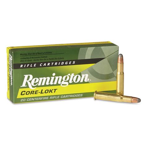 Remington, .32 Winchester Special, SP Core-Lokt, 170 Grain, 20 Rounds - 12077, .32 Win Special ...