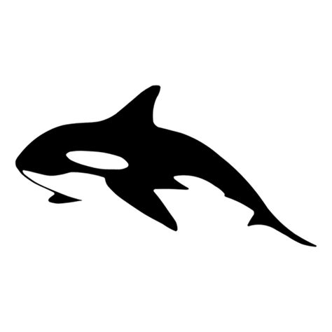 Killer Whale Silhouette at GetDrawings | Free download