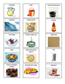 Homogeneous and Heterogeneous Mixtures Card Sorting Activity | Heterogeneous mixture, Sorting ...