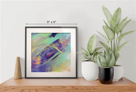 Shikara - Abstract Art Print - Quicklys