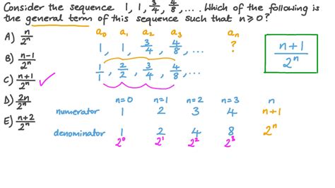 Finding The Nth Term Of A Sequence Questions, Mathematics 10 Learning ...