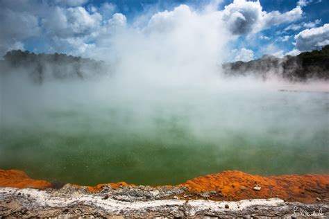 Wai-O-Tapu, Champagne Pool, New Zealand, "one of the most surreal ...