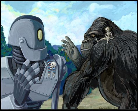 Iron Giant / King Kong mashup - The Iron Giant Fan Art (20355795) - Fanpop