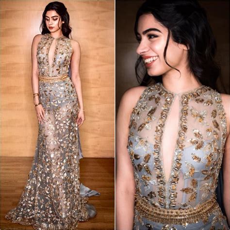 Khushi Kapoor Gown - @manishmalhotra05 @mmalhotraworld Photographed by ...