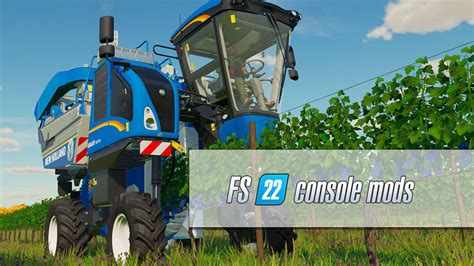 Farming Simulator 22 console mods | LS22 PS5, Xbox Mods