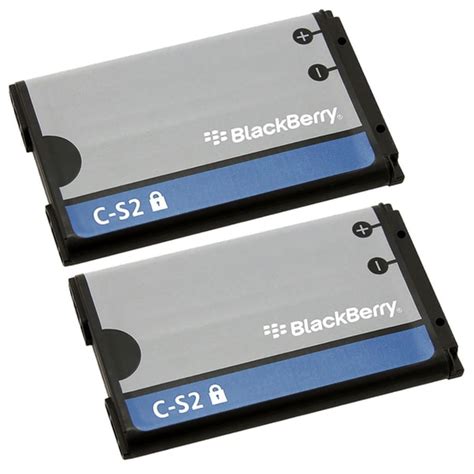 BlackBerry Curve 8520 / 9300 Battery for C-S2/BAT-06860-004 (Pack of 2 ...