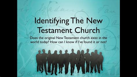 Indentifying The New Testament Church - YouTube