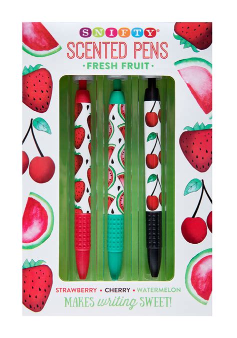 scented pen box set – fresh fruit – Snifty Scented Products