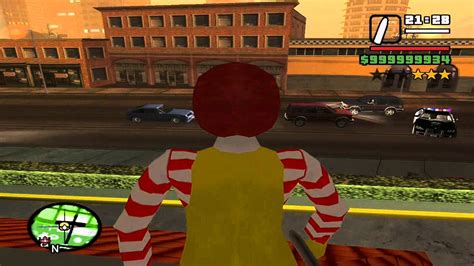 Ronald McDonald in San Andreas - YouTube