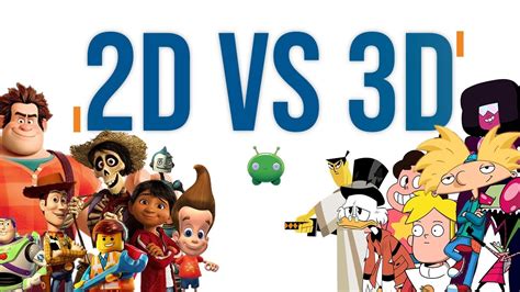 2d vs 3d animation examples - It Is Great Blogger Miniaturas