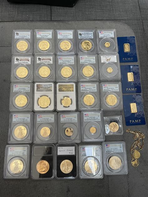 My collection of gold coins, don’t know if it is smart since I paid more than the going rate at ...