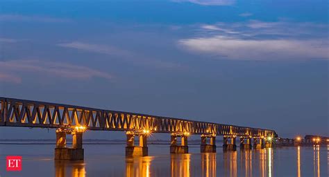 Bogibeel Bridge: India's longest rail-cum-road bridge set to open on December 25 - Bogibeel ...