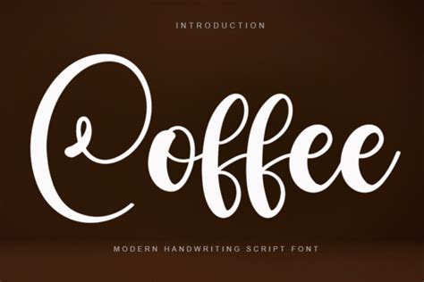 Coffee Font - Font Canyon