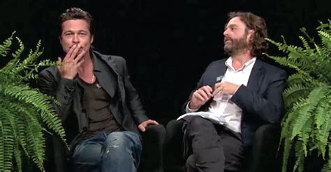 Between Two Ferns with Zach Galifianakis: Brad Pitt [VIDEO]