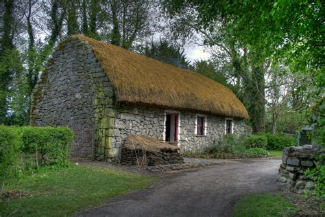 Early 19th Century Irish Cottage photo & image | landscape, fields & meadows, ireland images at ...