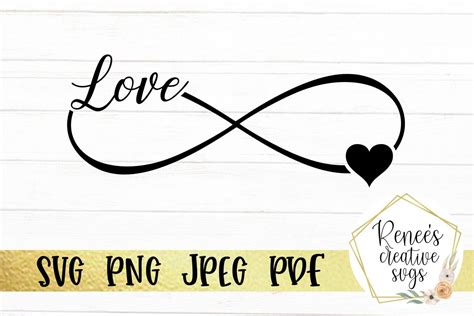 Embellishments Papercraft Scrapbooking Endless love svg-Valentine's day ...