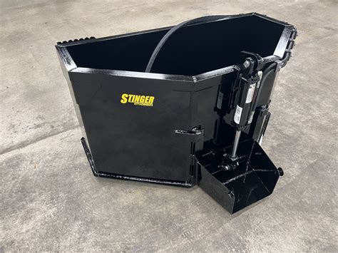 Skid Steer Concrete Bucket Attachment | Stinger Attachments