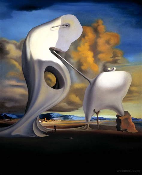 25 Famous Salvador Dali Paintings - Surreal and Optical illusion Paintings