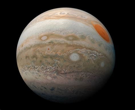 Juno Spacecraft Captures Striking View of Jupiter