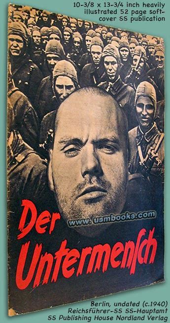 Der Untermensch - SS Nordland Verlag 1942