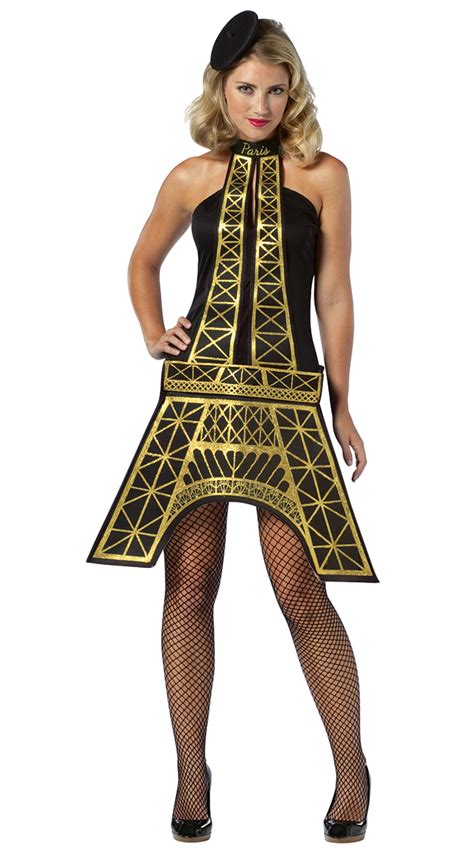 Eiffel Tower Dress Costume, Eiffel Tower Halloween Costume, Paris Costume