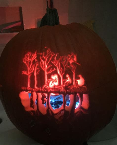 My Stranger Things Pumpkin : r/StrangerThings