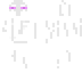 White Enderman | Minecraft Skins