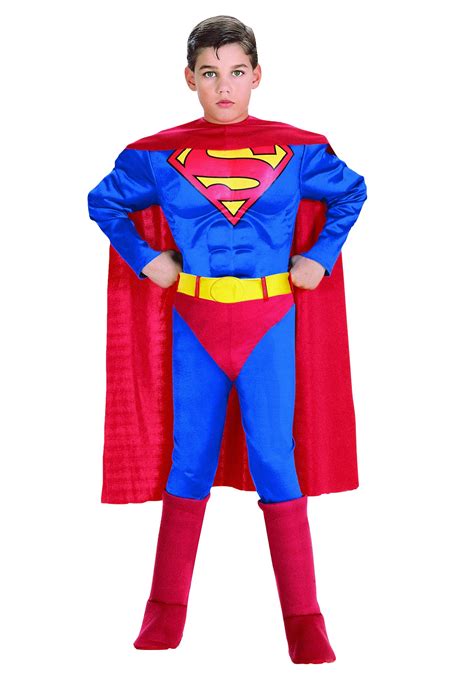 Child Deluxe Superman Costume - Kids Superman Halloween Costumes