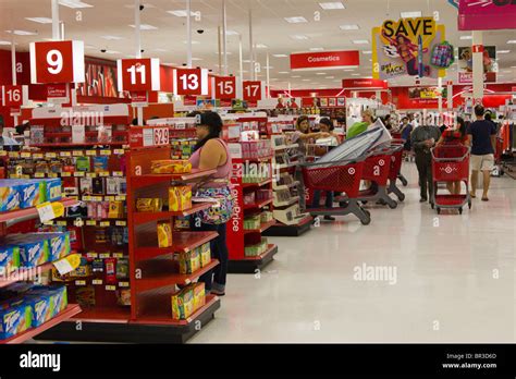 back to school shoppers in Target store, Philadelphia, USA Stock Photo ...