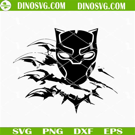 Black Panther SVG, Avengers SVG, Marvel SVG, Super Hero SVG - DinoSvg