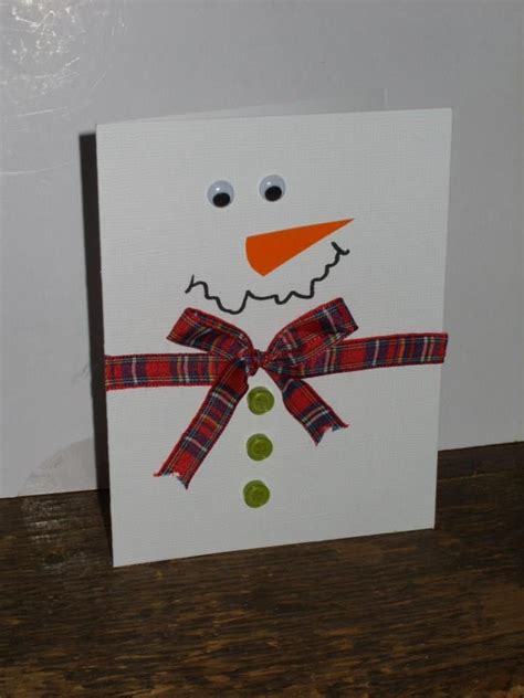 Easy snowman card! | Christmas Paper Crafts | Pinterest | Snowman, Easy and Cards